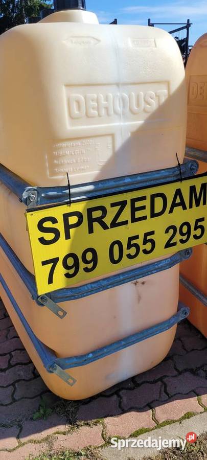 zbiornik na wodę i ON2000 L wzmocnione rurami mazowieckie Nowe Osiny