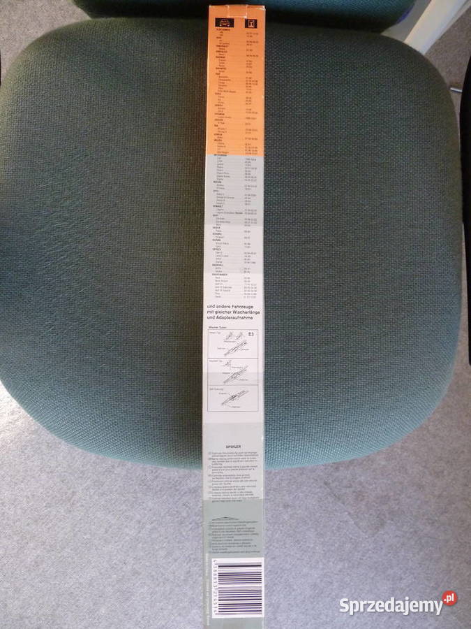 Wycieraczki samochodowe spoiler długość 475 mm Kraków sprzedam