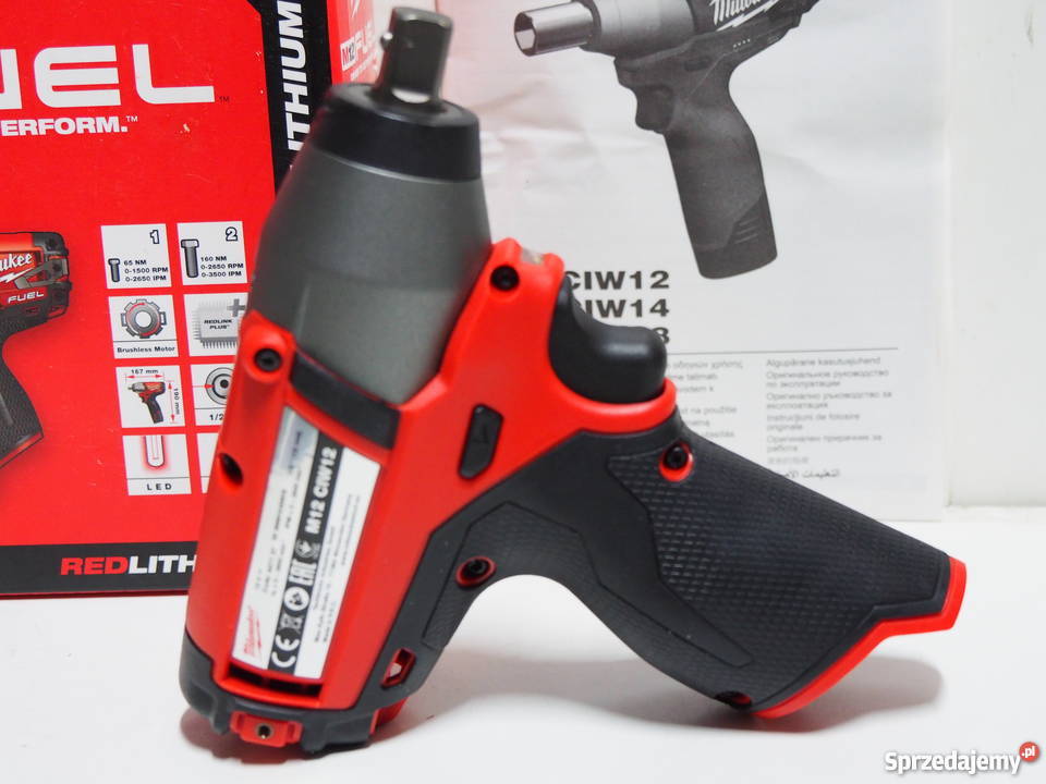 MILWAUKEE M12 CIW klucz wkrętarka 12 moc 160Nm Baszkówka