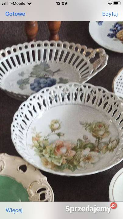 Paterka ażury winogrona złocenia syg wycisk w Gdańsk