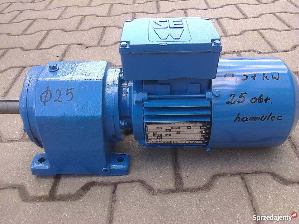 Motoreduktor 025 kW 195 obr 3faz Leszno