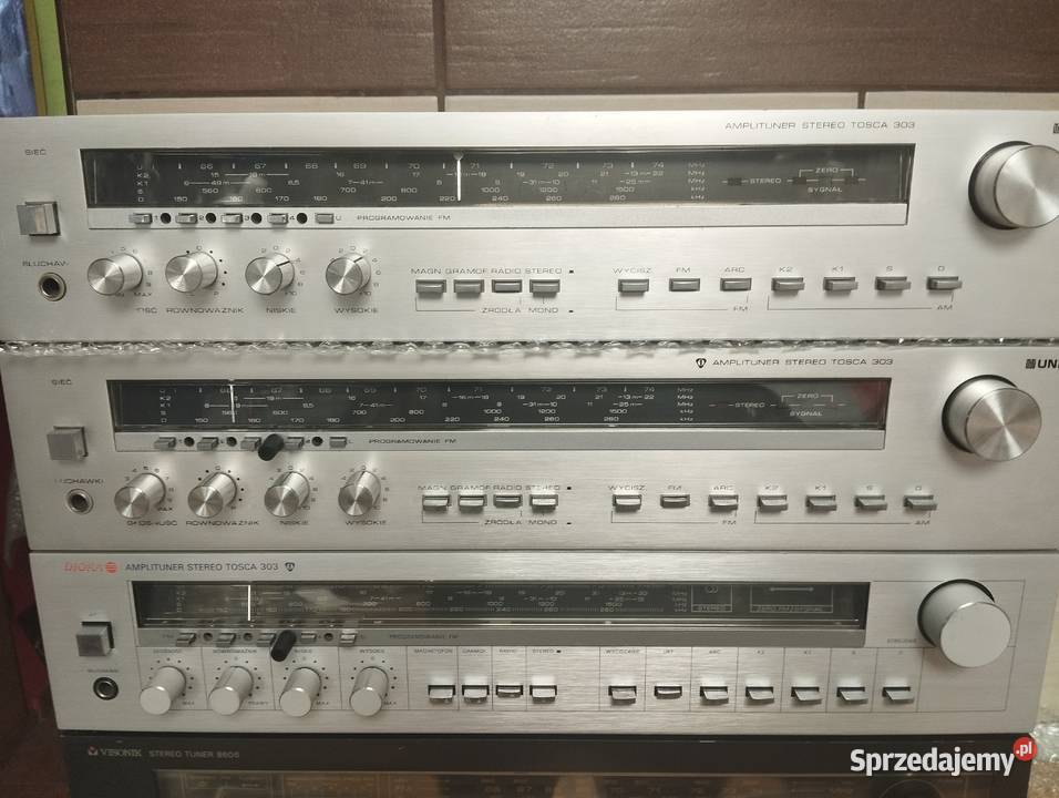 Amplituner Radio stereo Toscqa AWS 303 renowacji Zabrze sprzedam