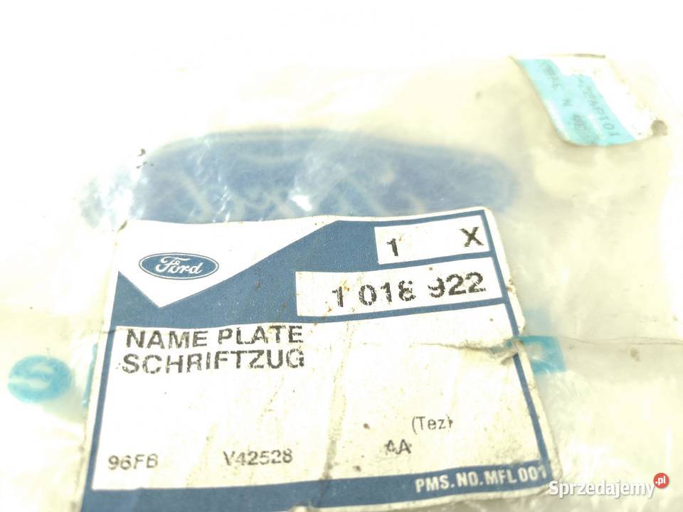 ZNACZEK EMBLEMAT FORD COURIER 9103 ORYGINAŁ ASO lubelskie