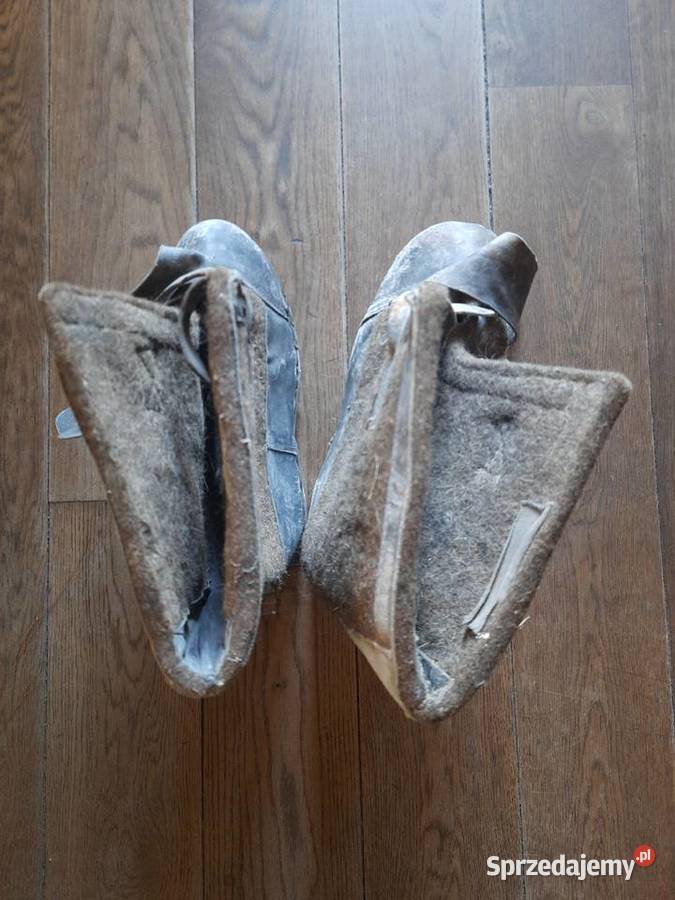 historyczne buty wartownicze Wehrmachtu z czasów sprzedam