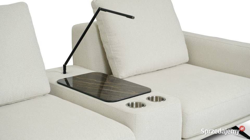 Narożnik Sines z barkiem w tkaninie NURIEL 56 Narożniki śląskie Woźniki sprzedam