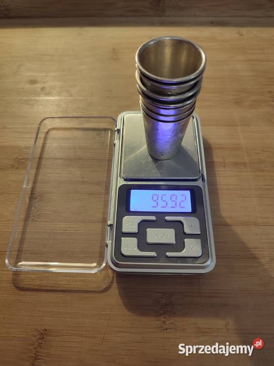 Kieliszki srebrne kiduszowe z lat 19201930 II RP Warszawa sprzedam