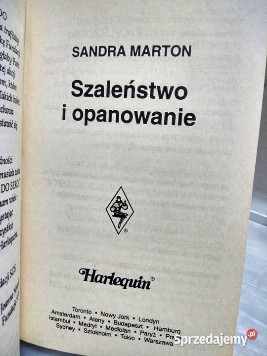 Kolekcje romansów Marton Szaleństwo i opakowanie Warszawa sprzedam
