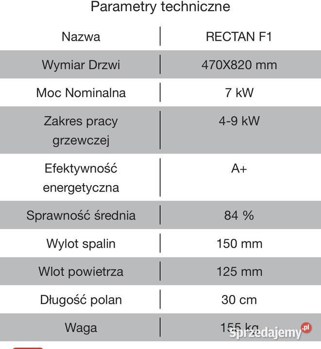Piec koza REKTAN F1 Hajduk Opalenica