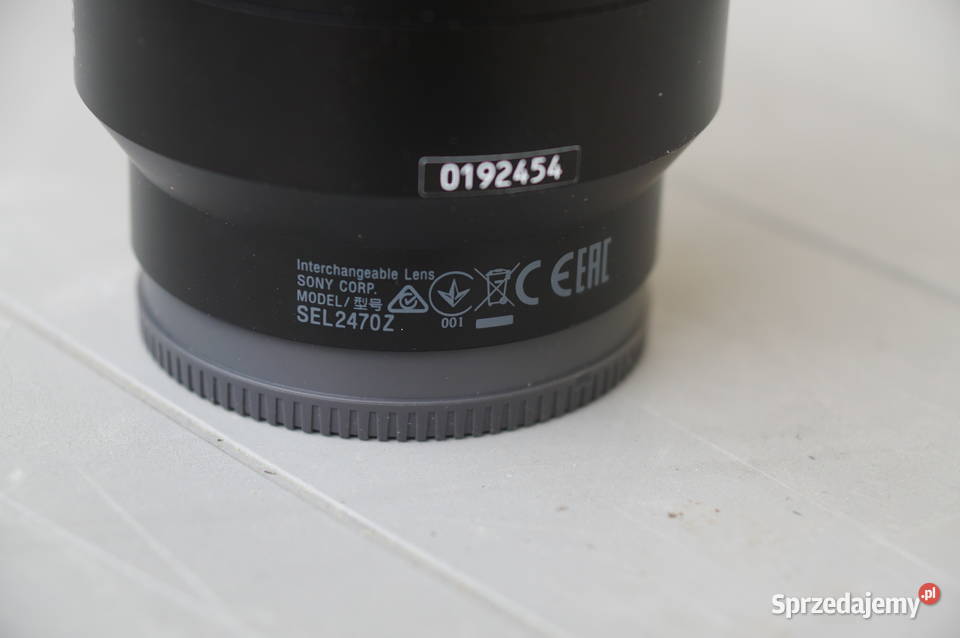 Obiektyw SONY FE VarioTessar T 2470 mm f40