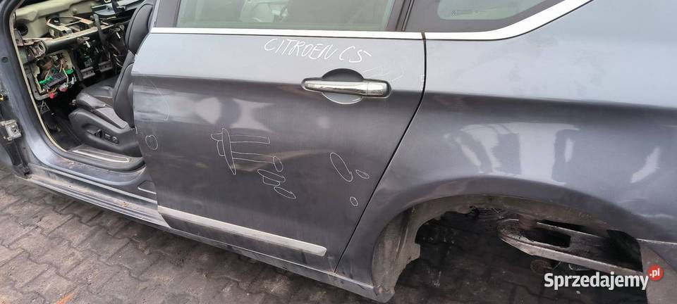 DRZWI LEWE TYŁ CITROEN C5 osobowe kujawsko-pomorskie Lipno