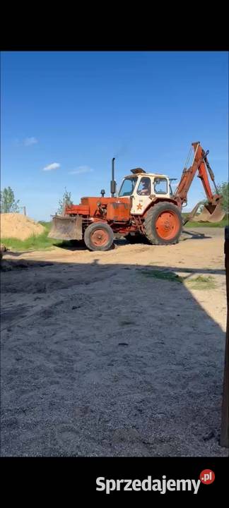 Usługi koparką koparko ładowarką Rzeszotary