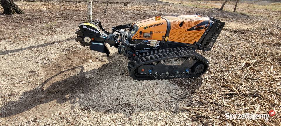 Frez do pni Energreen Stump Grinder HS400 robot Leśnictwo Łódź