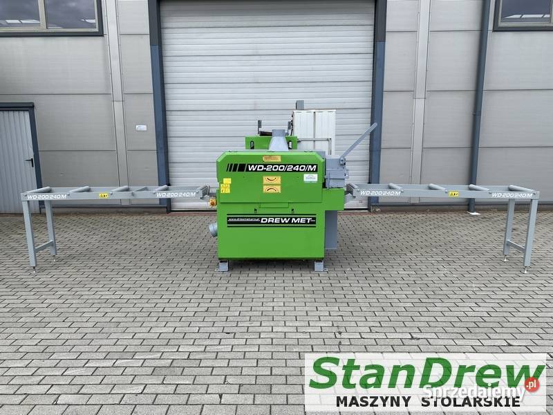 WIELOPIŁA Dwu wałowa DrewMET WD200240M 2x22kW pomorskie Mojusz
