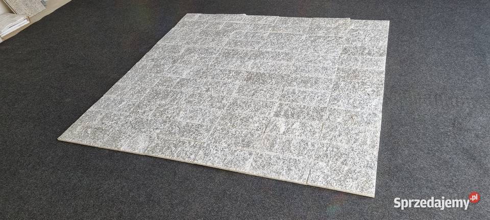 Panele kamienne elewacyjne granitowe White Shine Bielawa