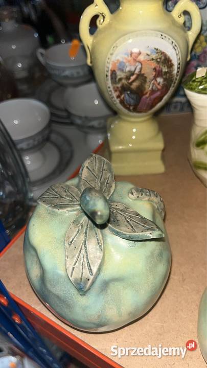Jabłko rzeźba ceramiczna Gdańsk
