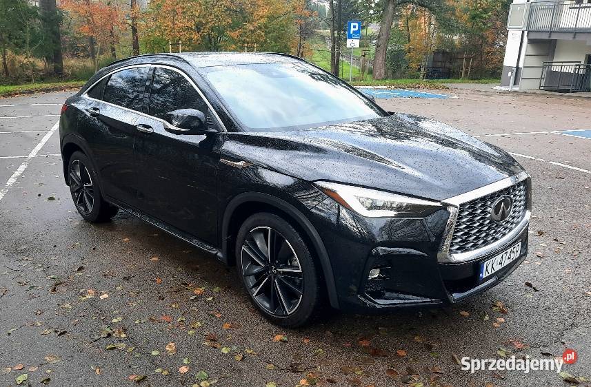 Infiniti QX55 20268 35tkm Skóra Automat Navi elektryczne szyby Jaśkowice sprzedam