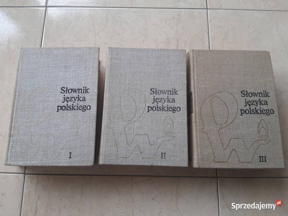 Słownik Języka Polskiego PWN 1978 3 tomy Bielsko-Biała