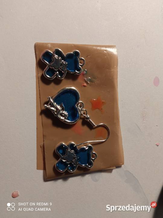 Kolczyki z żywicy łódzkie Łódź