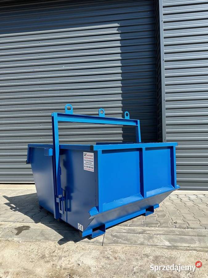 Kontener samowyładowczy na dźwig mulda do piasku łódzkie Niedrzew Pierwszy sprzedam