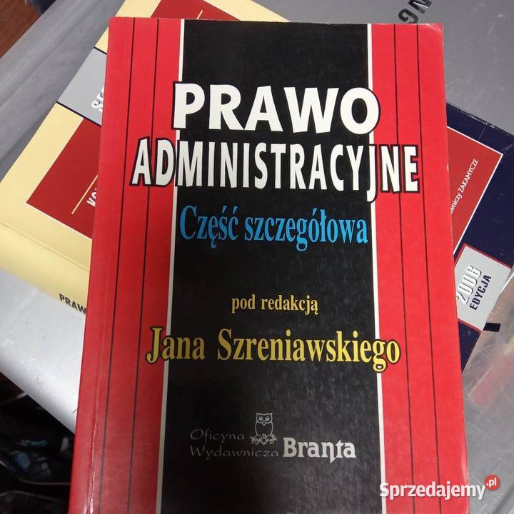 Prawo administracyjne antykwariat księgarnia Warszawa sprzedam