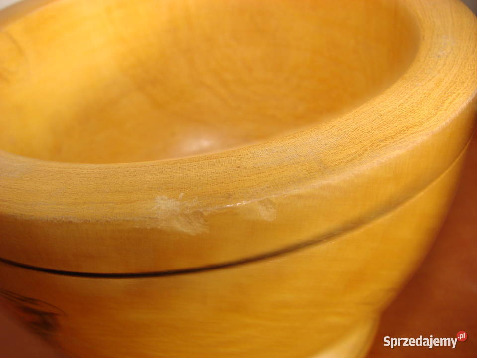 drewniany peruwiański moździerz Pruszcz Gdański