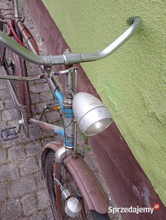stary rower diamant mifa 28 na chodzie Ostrów Wielkopolski