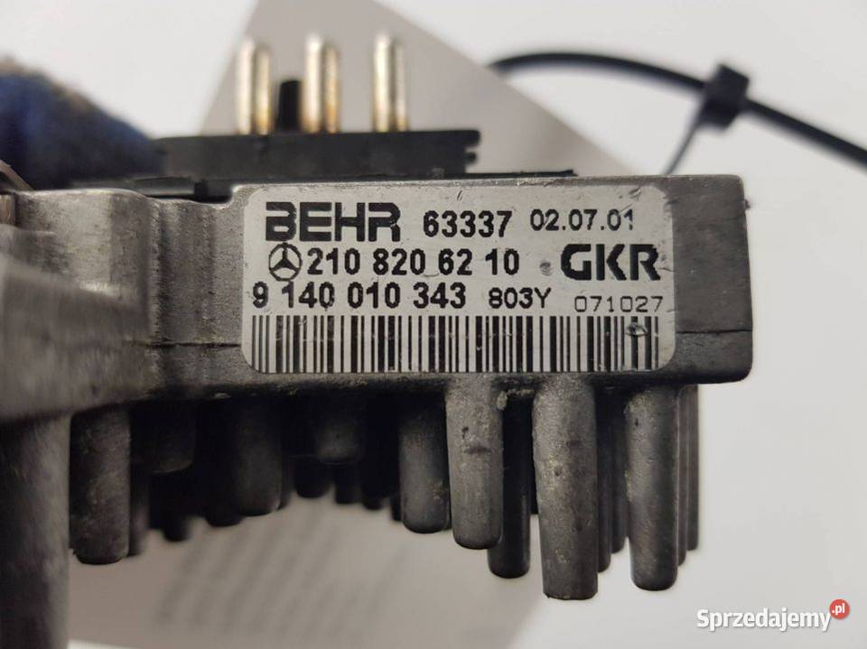 REZYSTOR 2108206210 MERCEDES C 270 CDI Lipno
