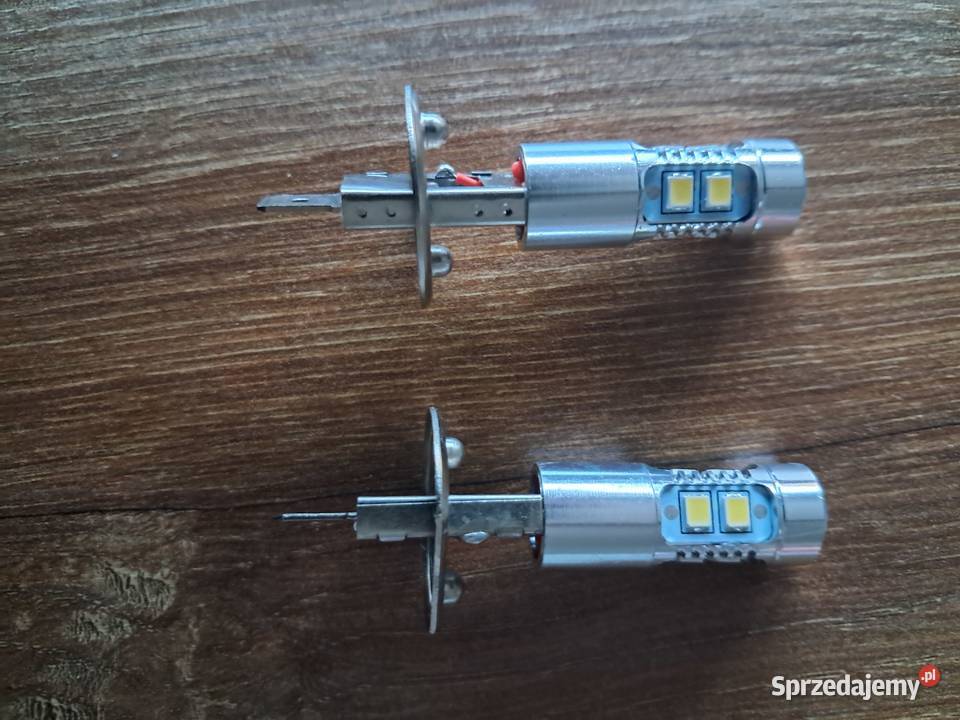 2 nowych żarówek LED H1 8000K 100W brak metki Żarówki samochodowe