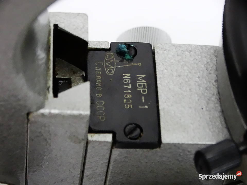 Mikroskop MBR1 ZSRR kolekcjonerski z walizką Antyki, Sztuka, Kolekcje lubelskie Biłgoraj sprzedam