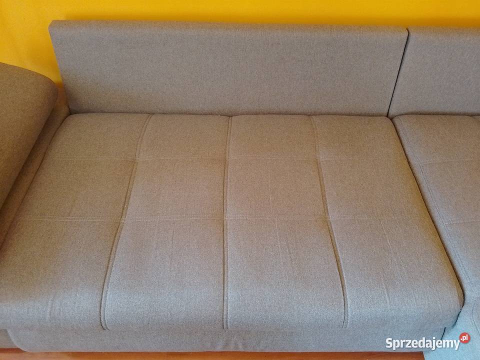 SKY Narożnik szary prawy z funkcją spania wielkopolskie Poznań