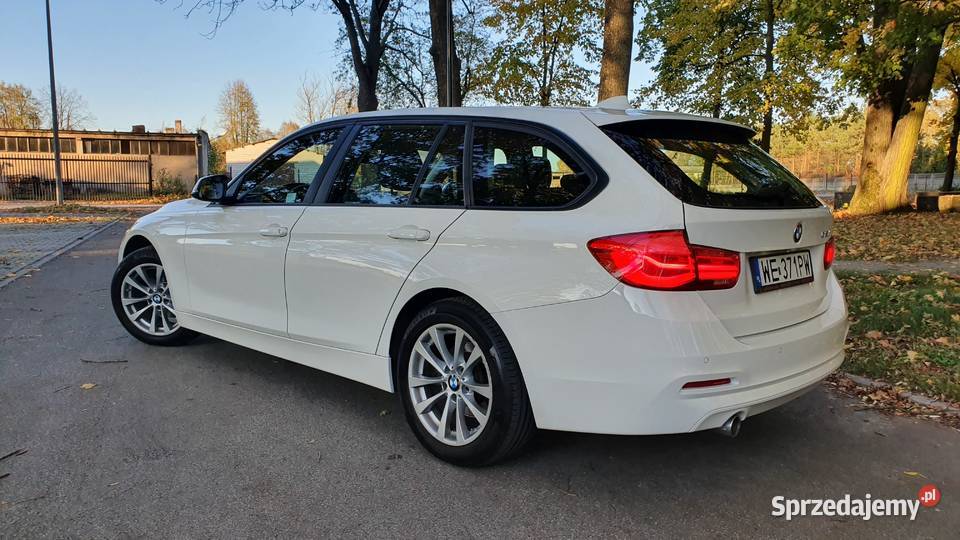 BMW 318D kombi 150KM, 2017r. 1wł Salon PL ASO