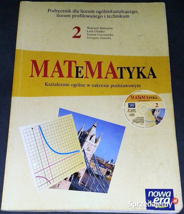 Matematyka 2 W Babiański L Chańko Rok wydania 2012 Pozostałe Chełm sprzedam