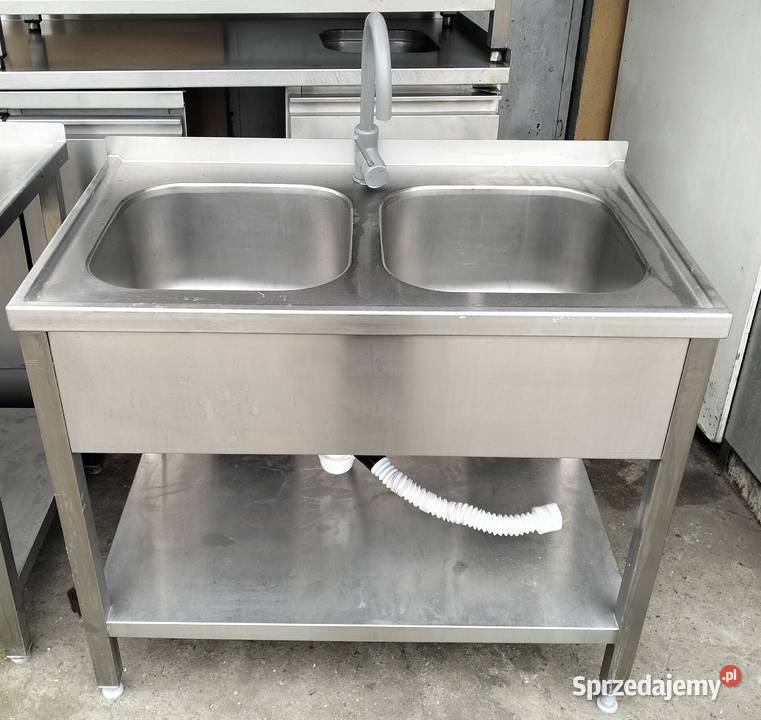 Zlew gastronomiczny 2komorowy 120x60x85 Słupia Kapitulna sprzedam