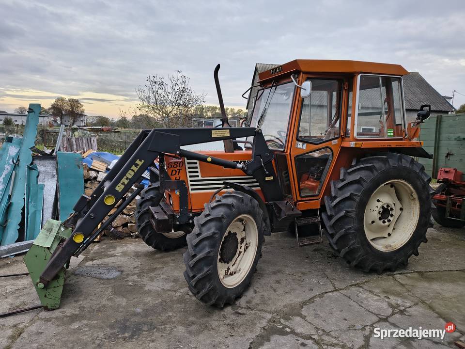 Ciągniki fiat dt680 z turem Zaduszniki