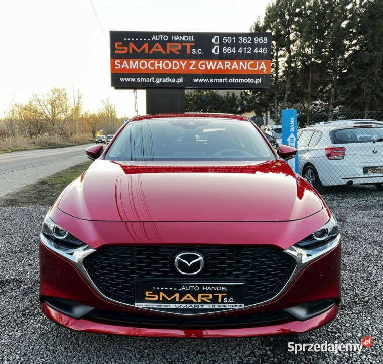 Mazda 3 KANJO Navi Kamera Lakier Perła Sedan IV Motoryzacja