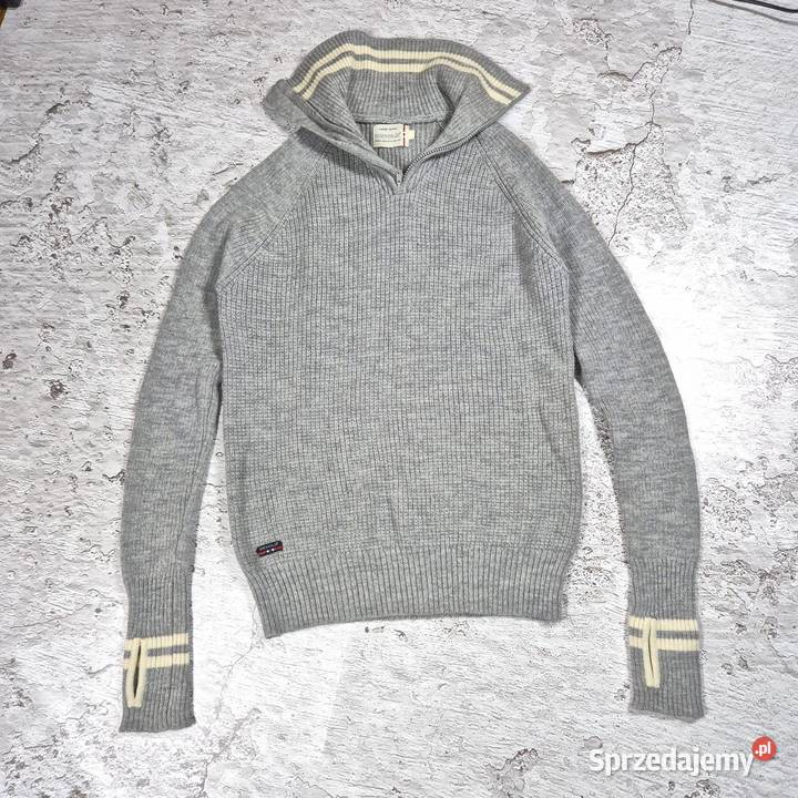 Sweter męski Devold r XL 100 wełna Pabianice