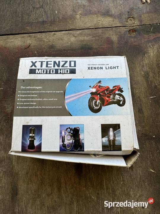 Xenon motocyklowy uniwersalny Części i akcesoria motocyklowe Gorzupia