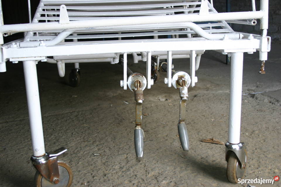 Łóżko szpitalne na kółkach regulowane Wrocław