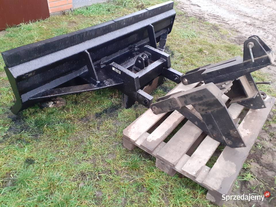 Pług do śniegu spych do ziemi 2w1 do Ursus 5314 Stryków