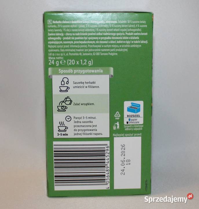 Herbata Lord Nelson Love róża lawenda i Peace Stare Miasto