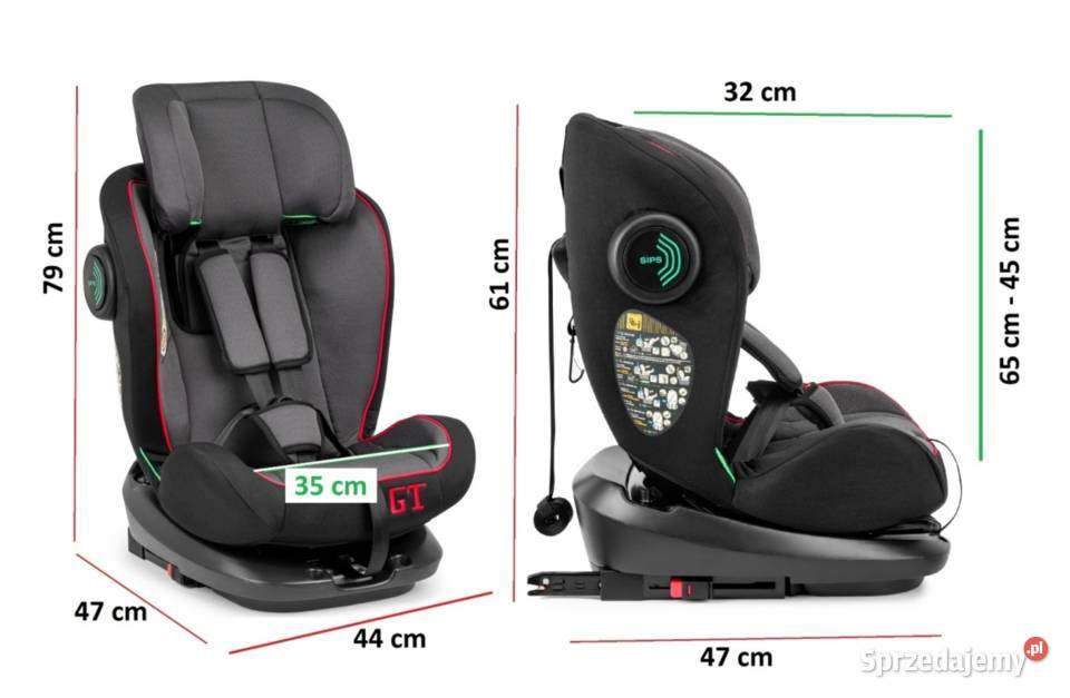 Fotelik samochodowy iSize ISOFIX GT 360 MULTI Aleksandrów