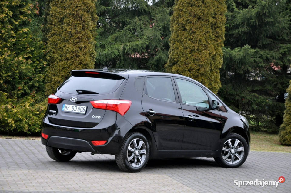 Hyundai ix20 14i90108KlimatronikParktronikWelurI wielofunkcyjna kierownica Ostrów Mazowiecka