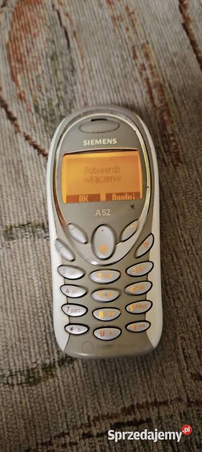Stary Kolekcjonerski Telefon Siemens A 52 sprzedam