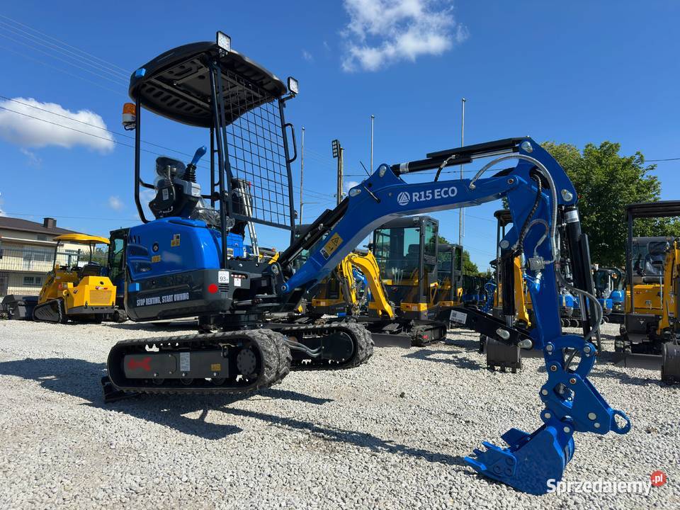 Nowa Minikoparka RIPPA R15 ECO Kubota 1500 lubelskie
