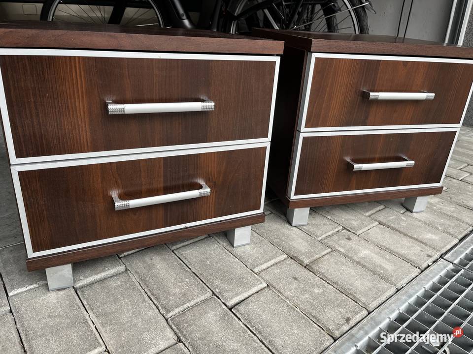 Szafki Nocne 2 Wengeokucia aluminium zakupBodzio Kołobrzeg