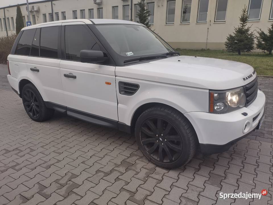 Okazja Range Rover Sport biała perła folia 3M Radomsko