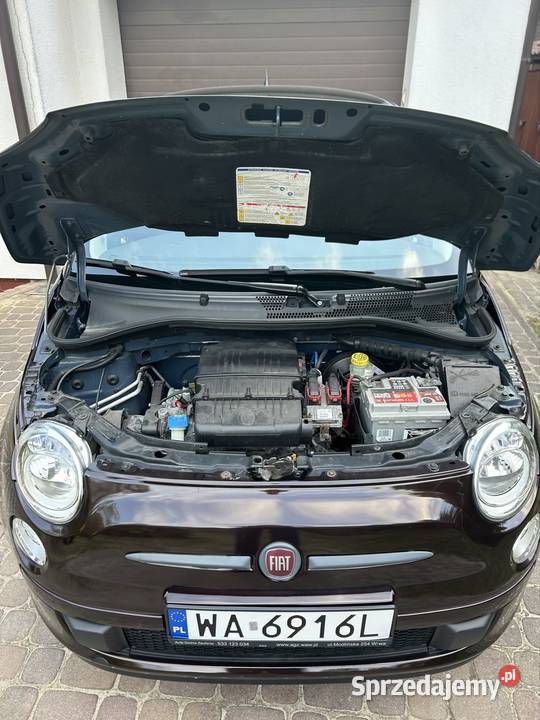 Fiat 500 12 Sport Klima Czujniki Zadbany Gotowy Łódź