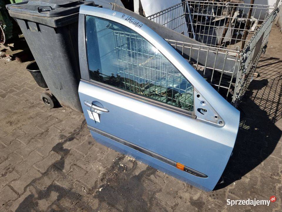 DRZWI LEWE PRZÓD RENAULT LAGUNA II TEB65 osobowe kujawsko-pomorskie Lipno