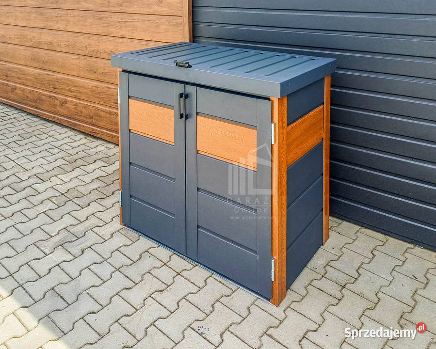 Zabudowa koszy na śmieci wiata obudowa Gniezno sprzedam