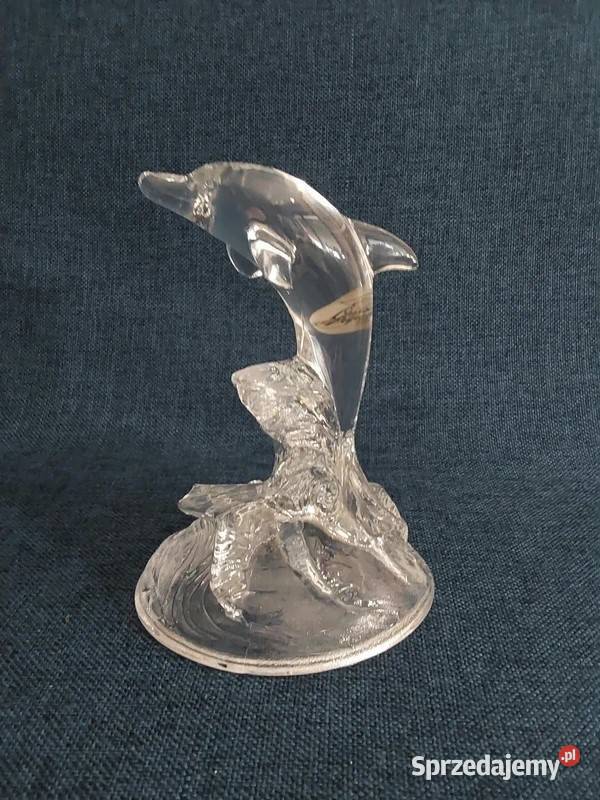 Figurka kryształowa delfina Crystal DArques